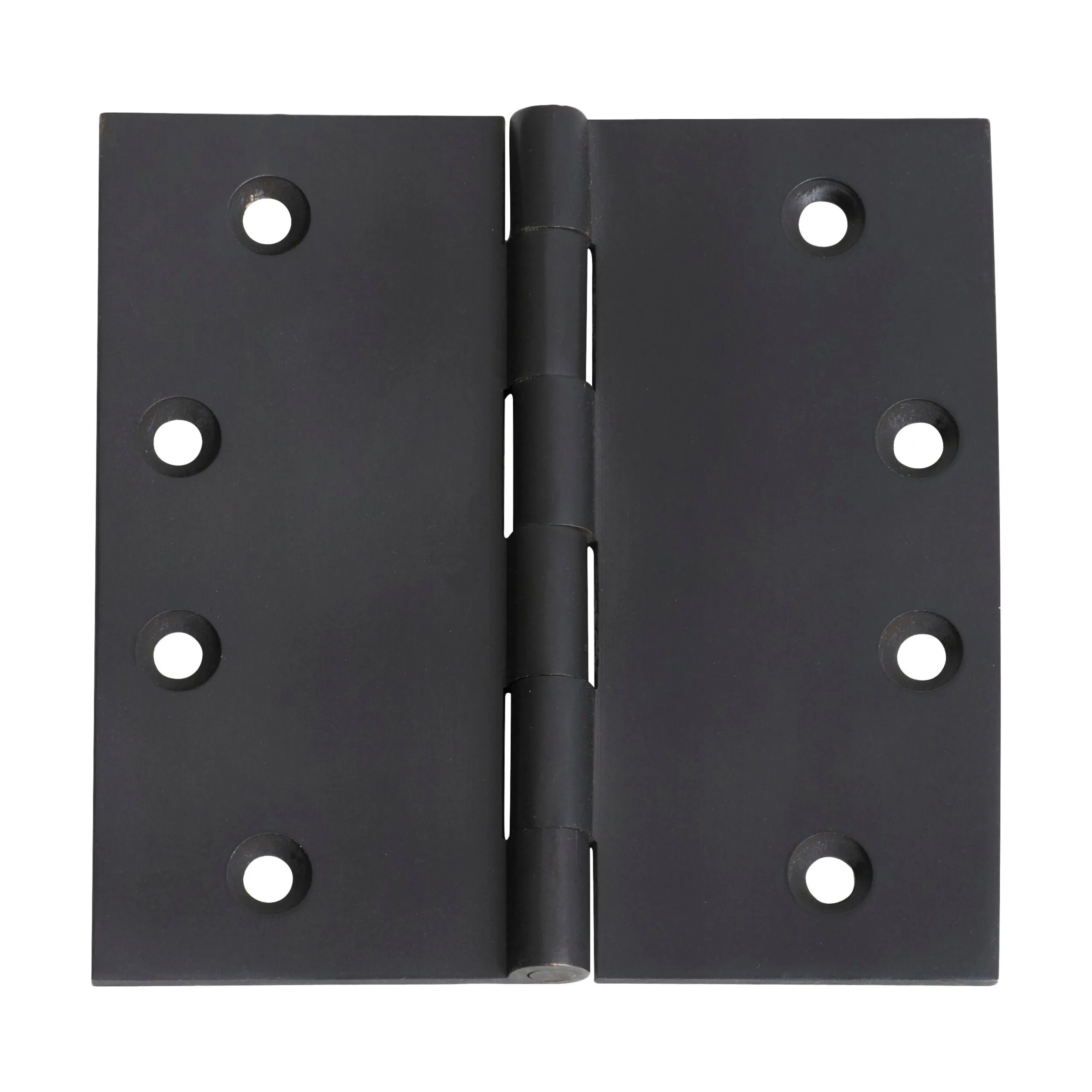 2974 Hinge Fixed Pin Matte Black H100xW100mm