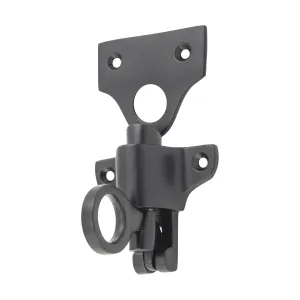 9653 Fanlight Catch Matte Black H50xW59mm