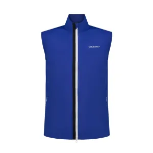 Aguila Golf Sleeveless Vest – Royal Blue Full-Zip Performance