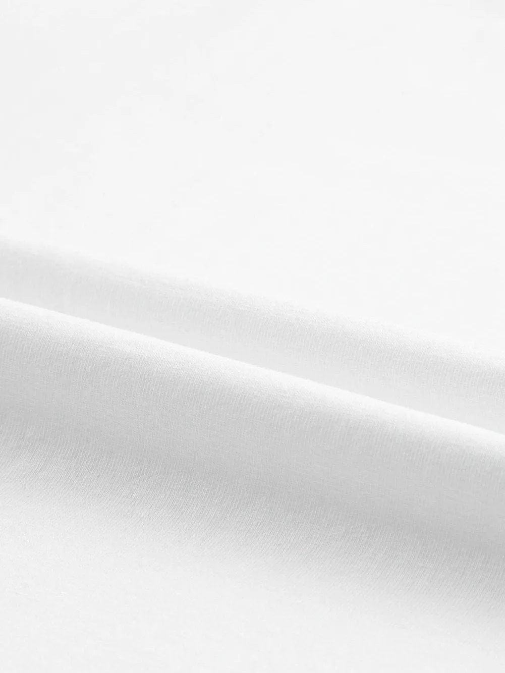 All-White Puff Sleeve T-Shirt