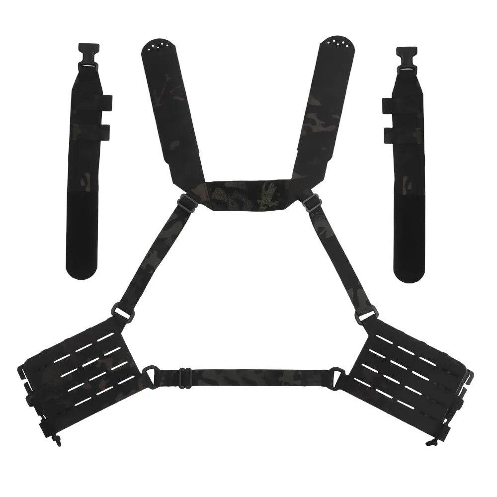 ARC Multicam Black Chest Rig Set