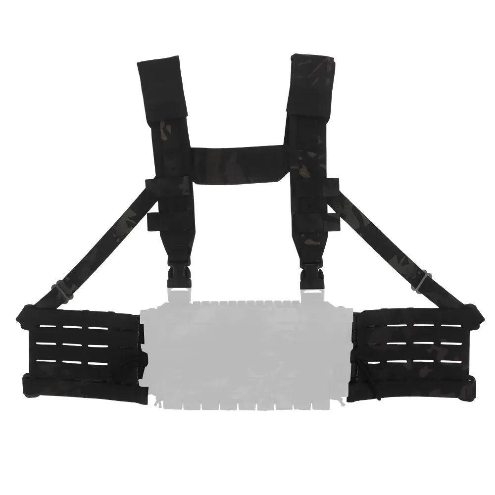 ARC Multicam Black Chest Rig Set