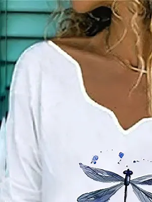 Artistic Dragonfly T-Shirt