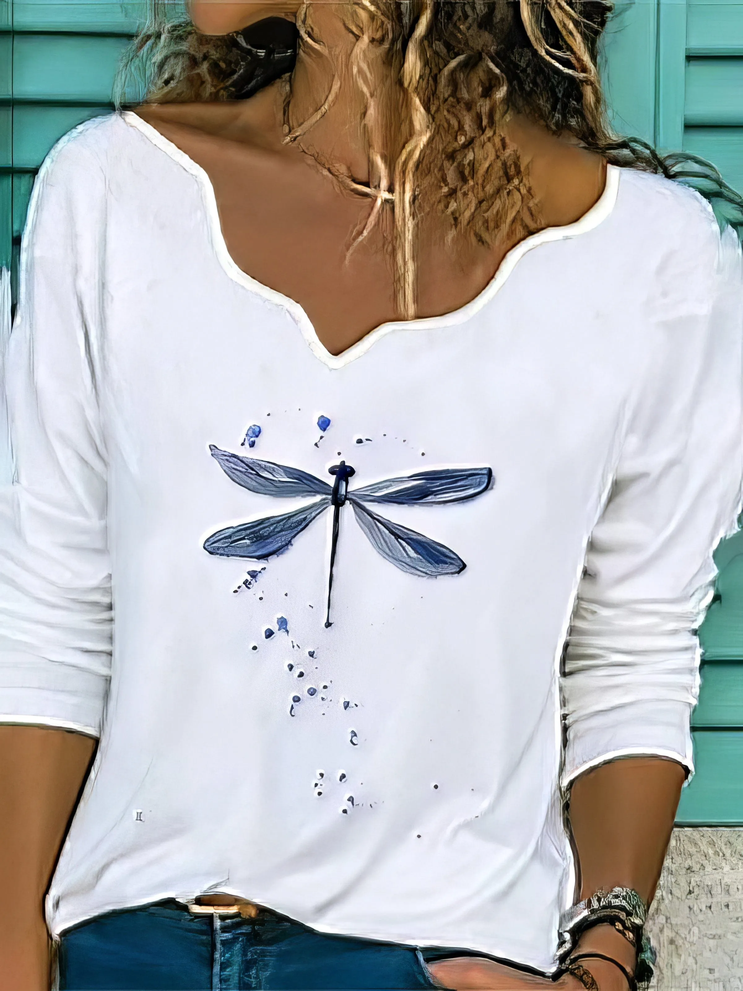 Artistic Dragonfly T-Shirt