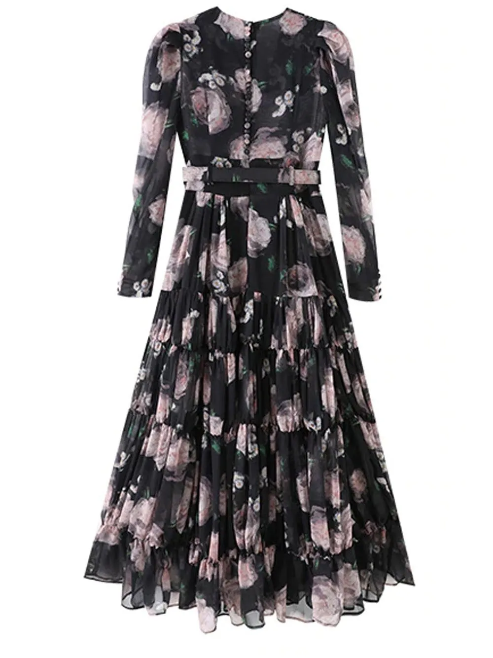 BAT-HEN Floral Maxi Dress