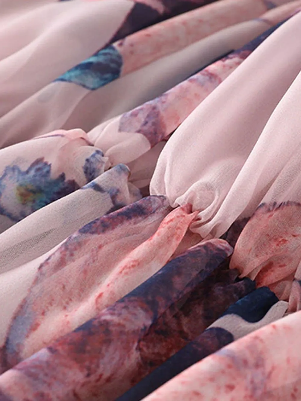 BAT-HEN Floral Maxi Dress
