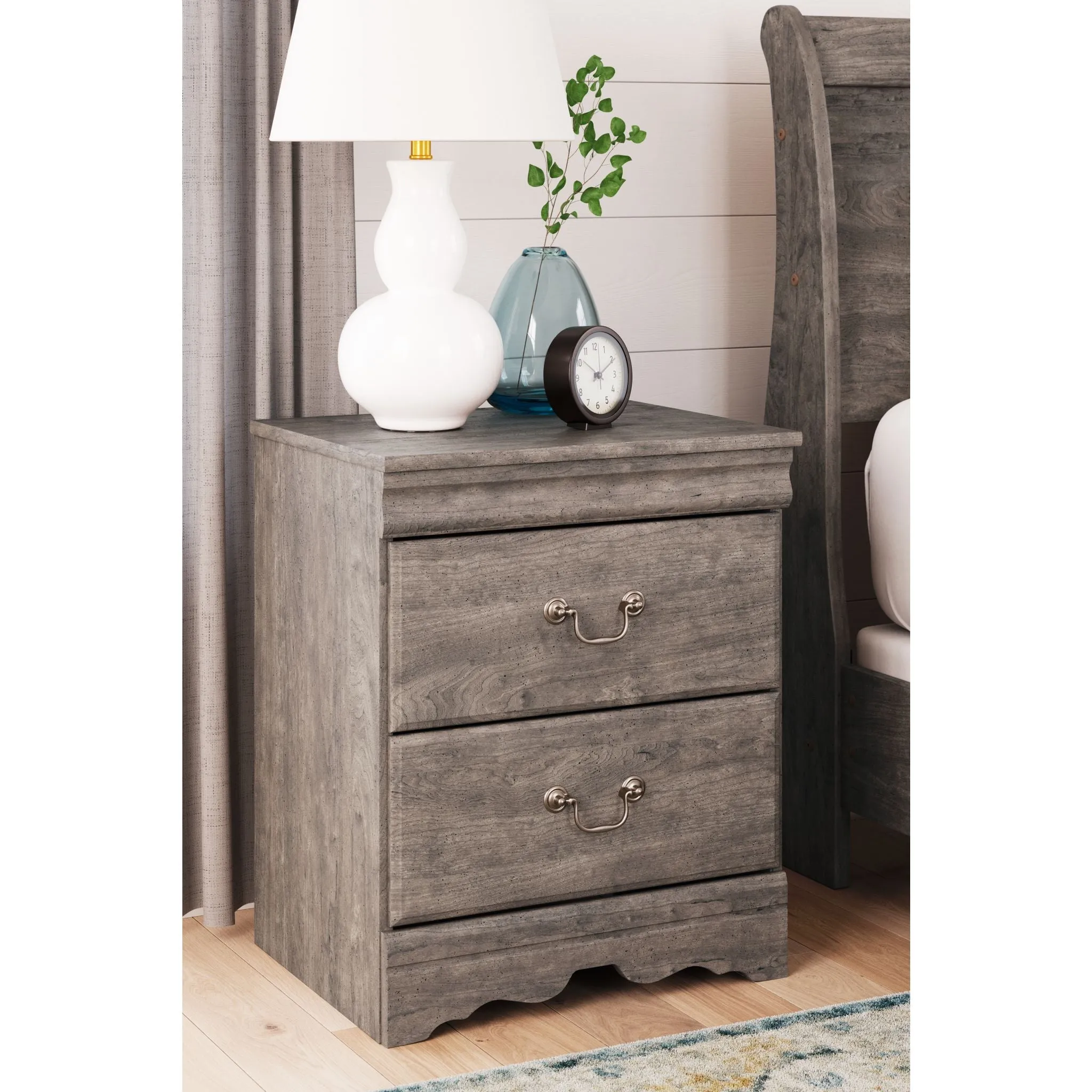 Bayzor Nightstand - Gray
