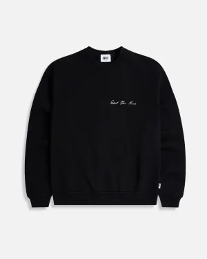 Black SYF Crewneck