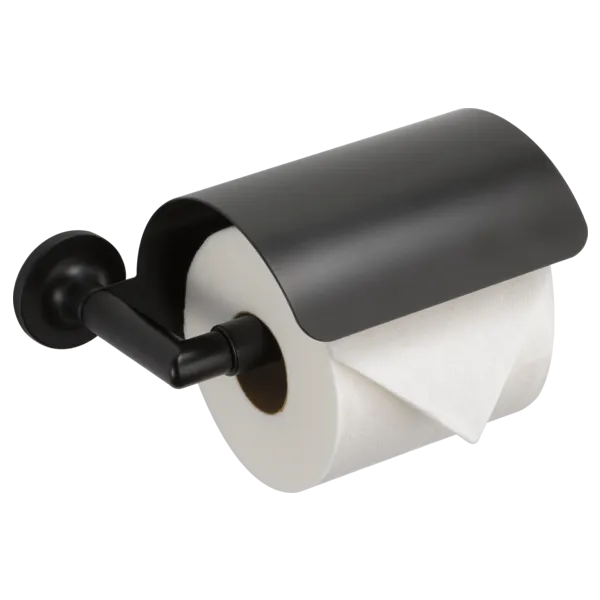 Brizo | Odin Wall Mount Tissue Holder in Matte Black