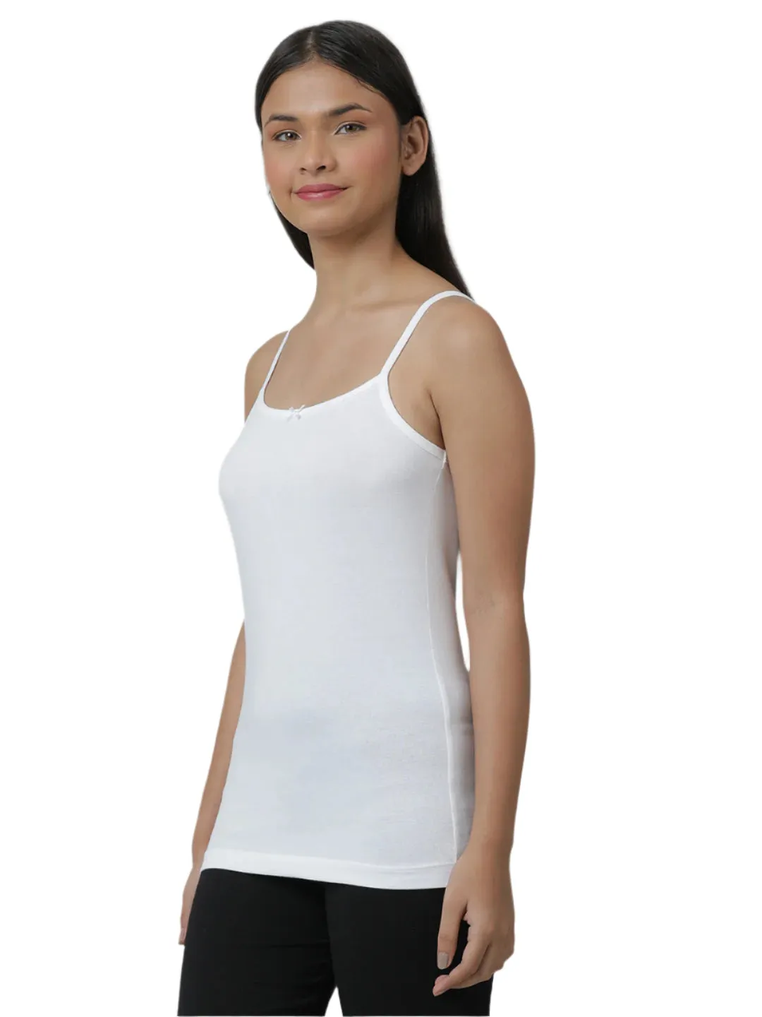 Cami Vests - White Combo Pack of 2