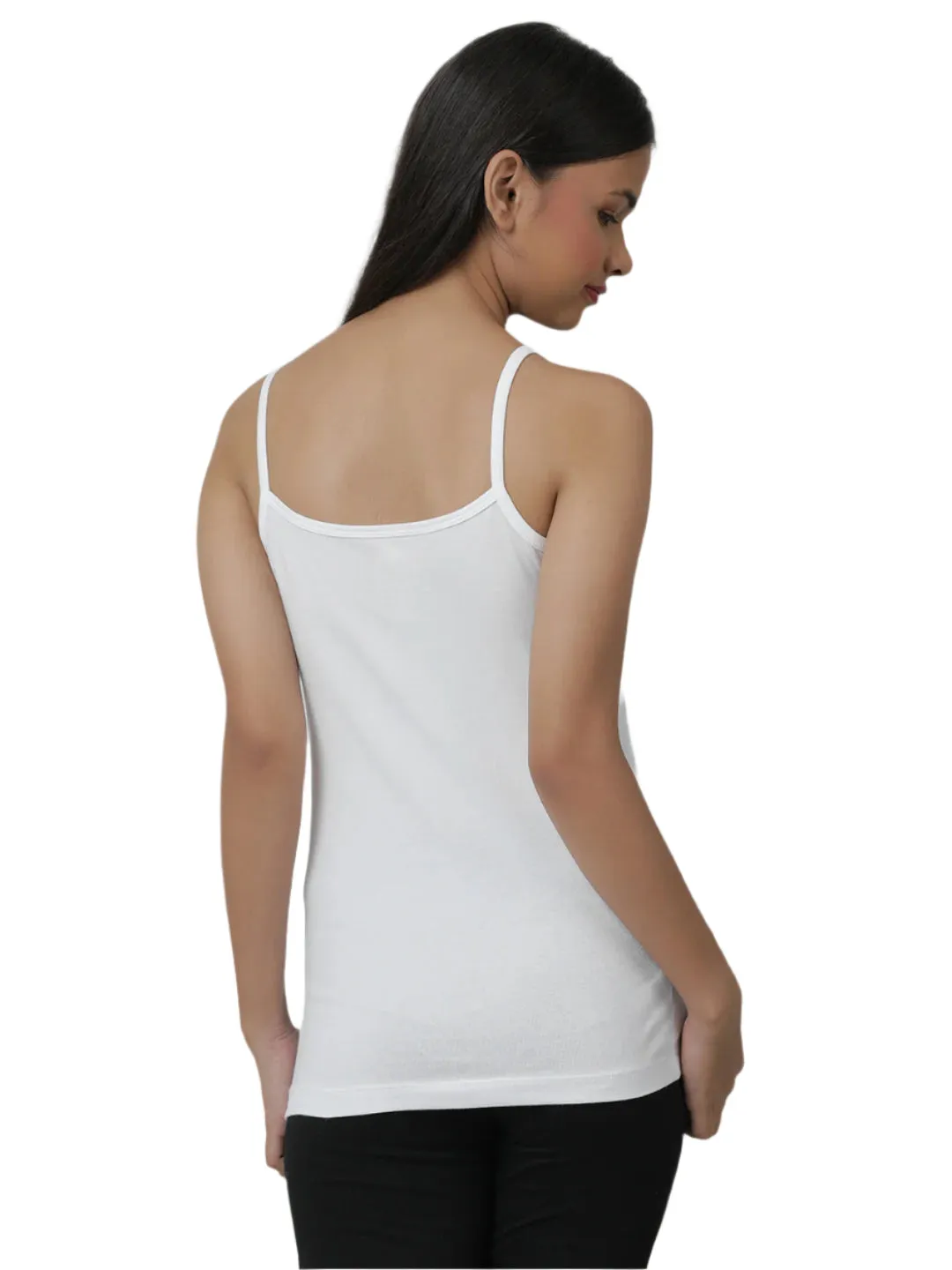 Cami Vests - White Combo Pack of 2