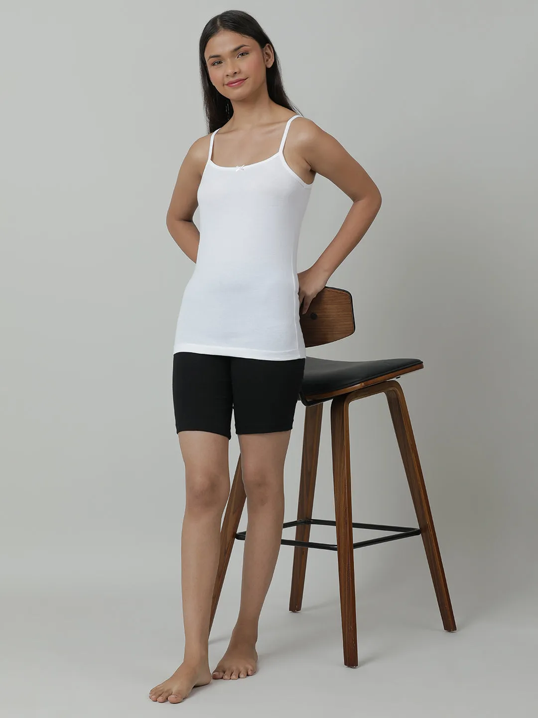 Cami Vests - White Combo Pack of 2