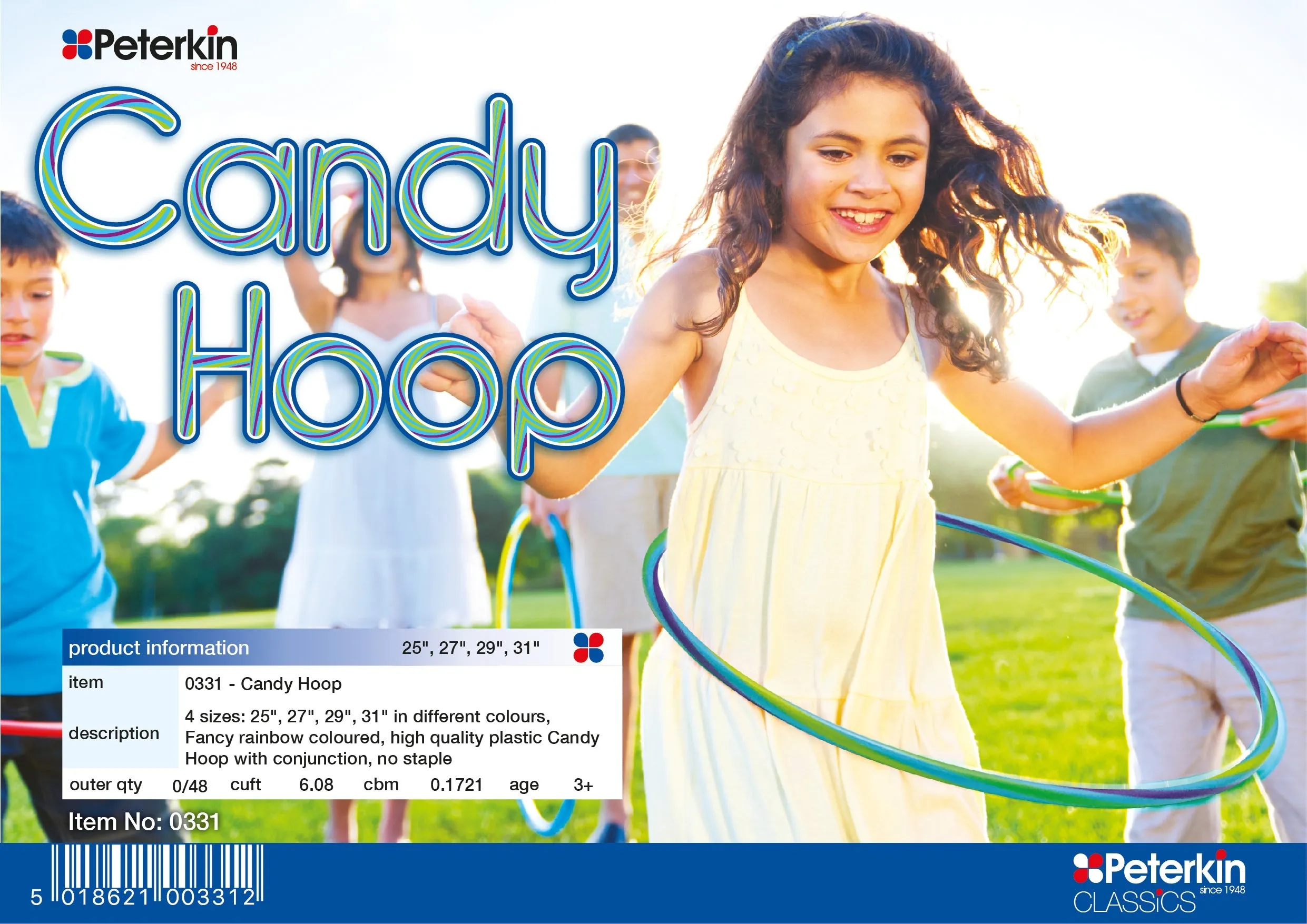 Candy Hoop Hula Hoop Assorted Styles
