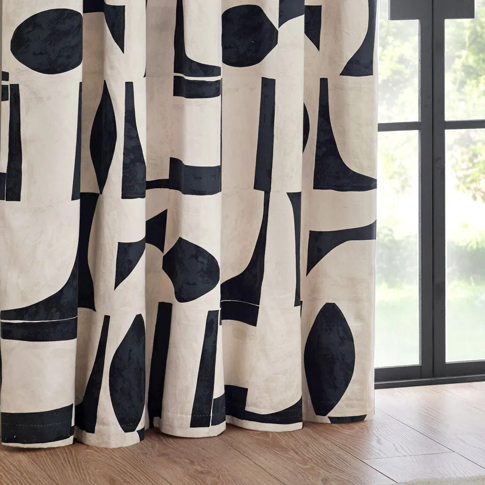 Carro Abstract Curtains Dusk