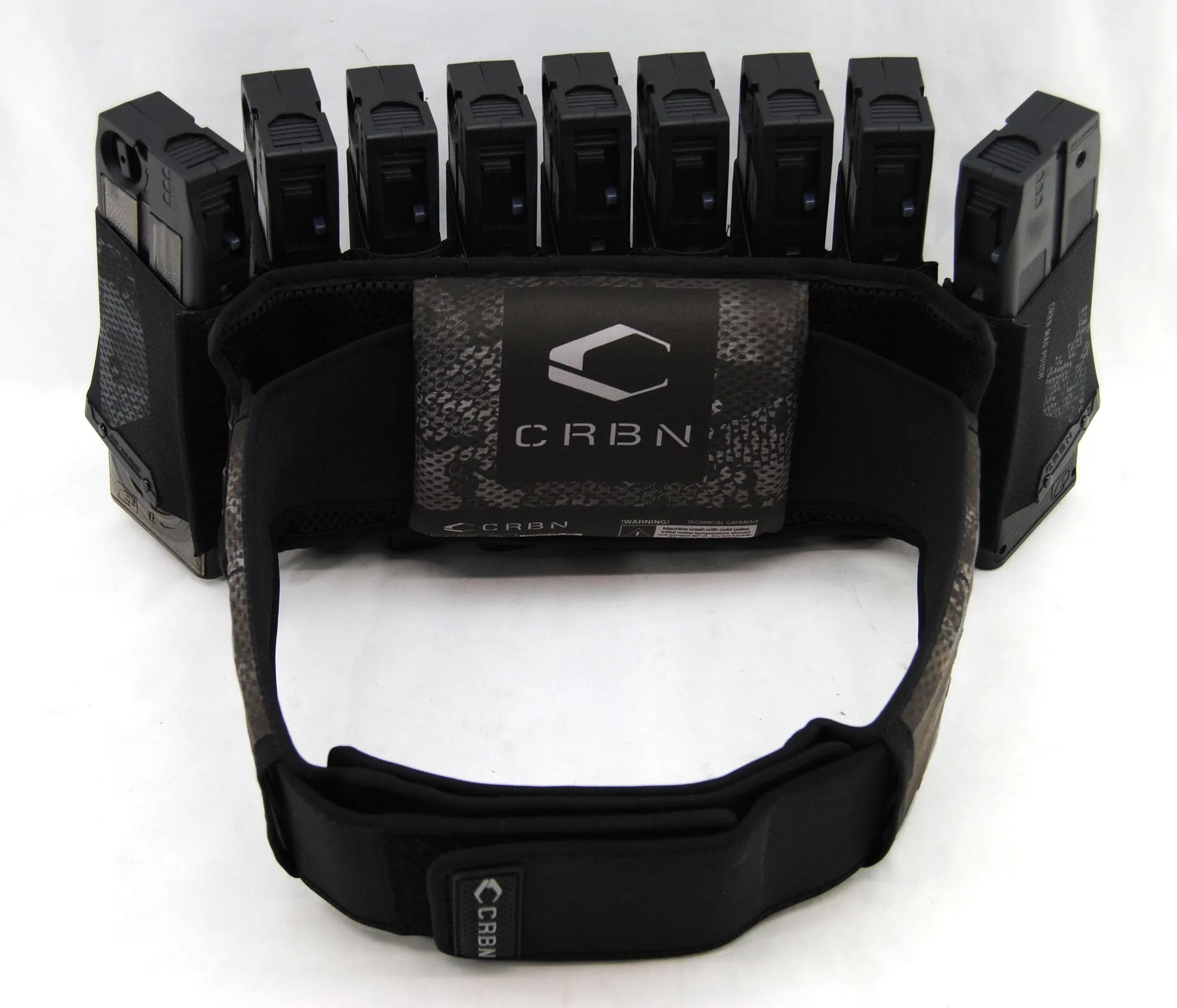 CRBN Carbon Paintball SC Molle Harness Combo - Black