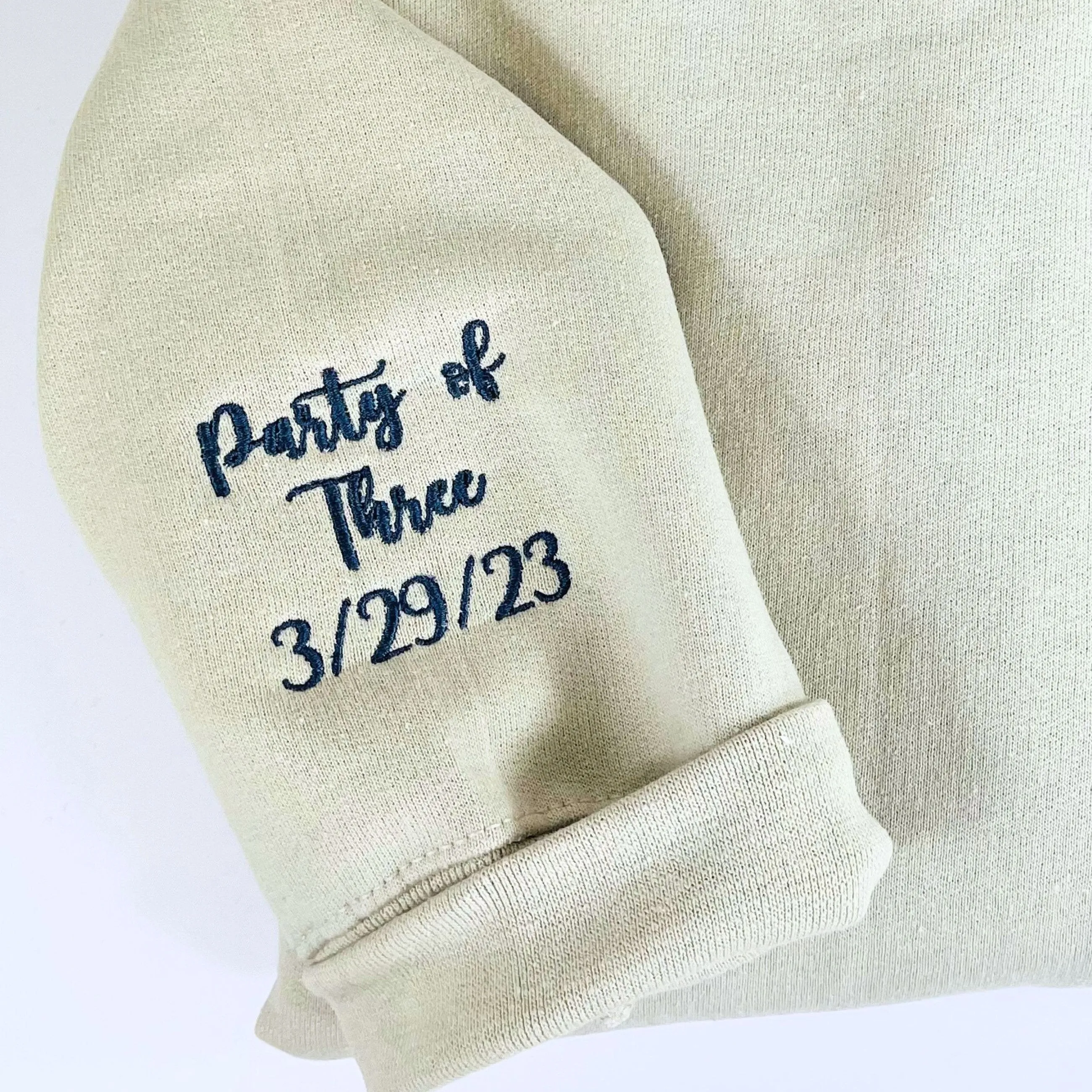 Custom Embroidered Date and Initial Hoodie, Personalized Roman Numeral Hoodie, Custom Couple Hoodies for Anniversary Valentine's Day Gifts