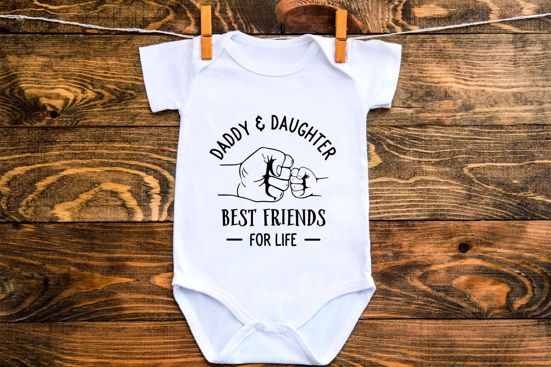 Daddy & Daughter Best Friends Matching T-Shirts | Set - Daddy and Son T-shirts