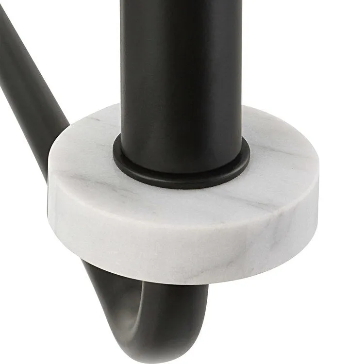 Ebony Elegance Eight-Light Chandelier