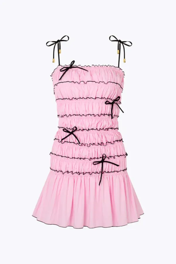 Femme Mini Dress Ballet Pink