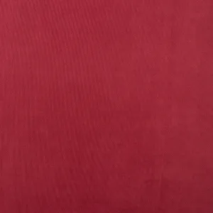 Fine Wale Corded Polyester - Red