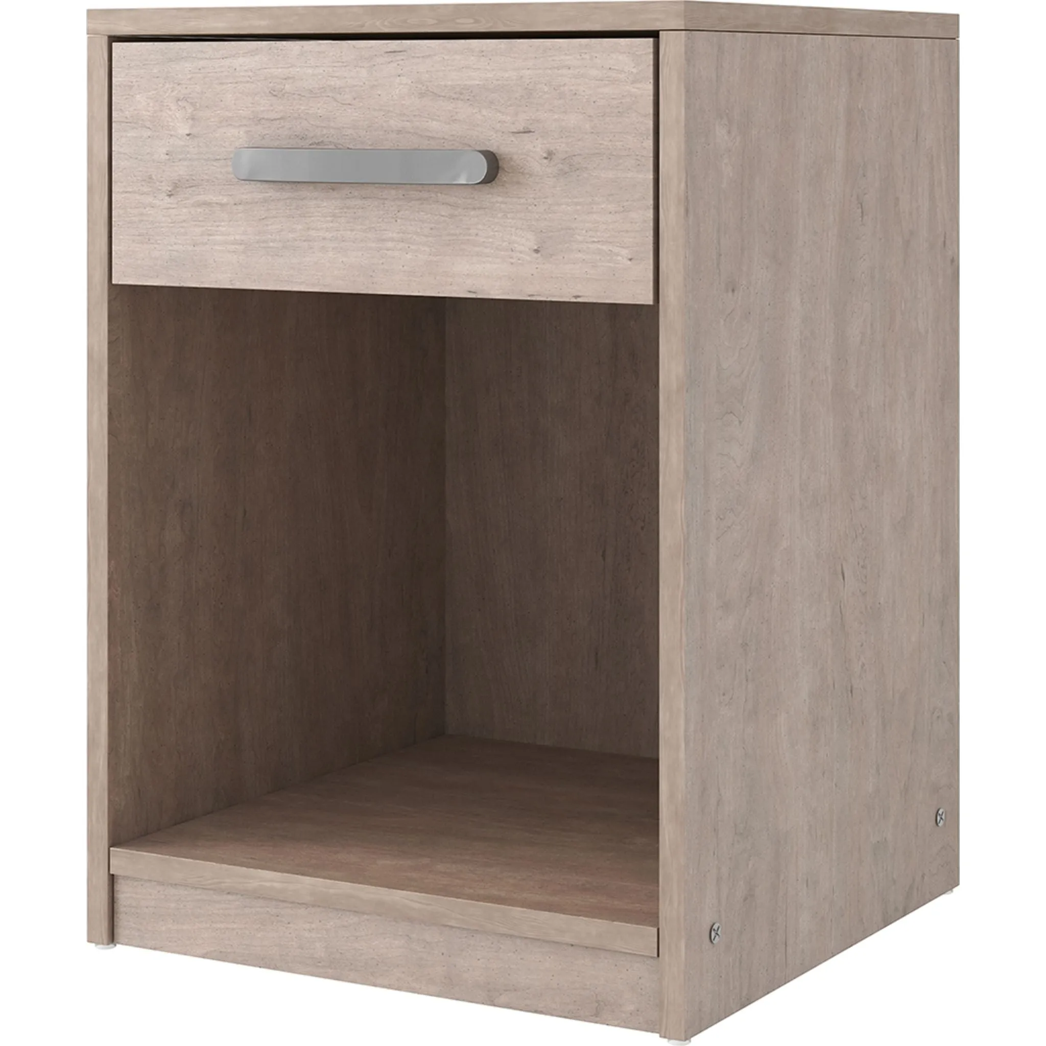 Flannia Nightstand - Black/Gray