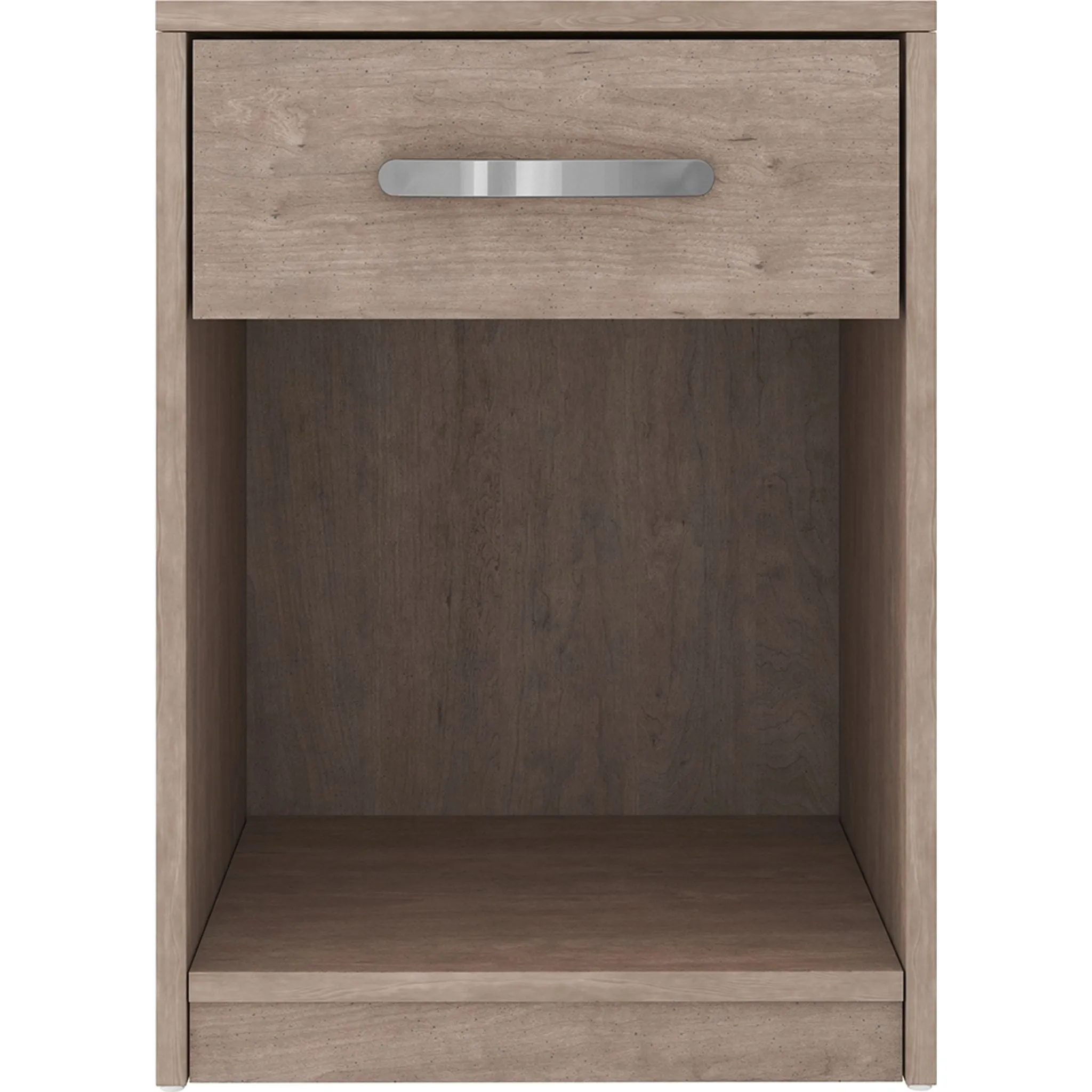Flannia Nightstand - Black/Gray