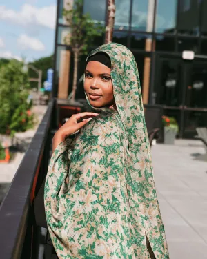 floral Maxi printed hijab