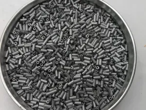 Grey Silver Pipe Glass Seed Beads- 4.5 mm (Wholesale)