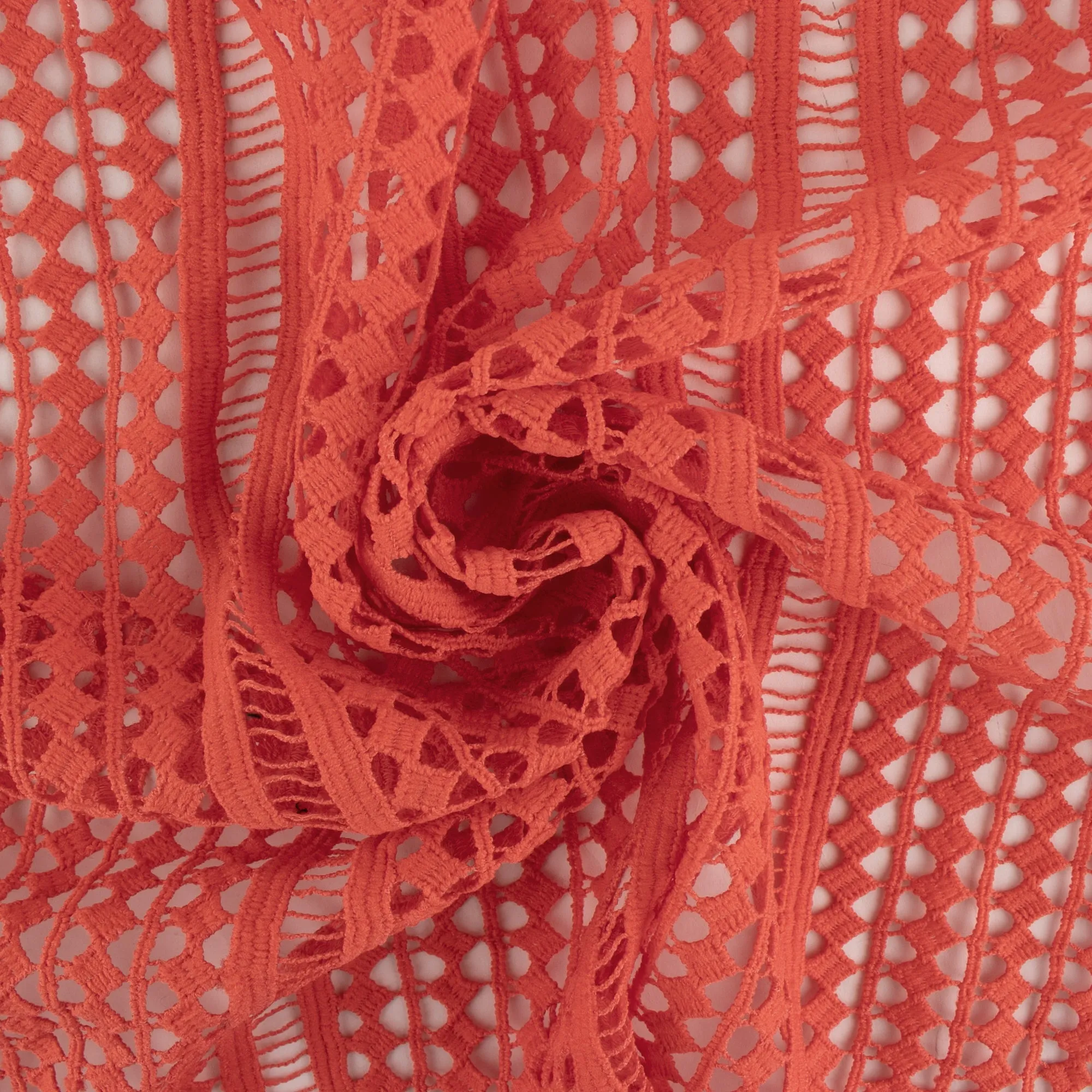 Guipure - CLEOPATRA - Diamonds - Orange