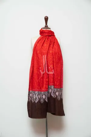 Intricate Papermache Palla - Shawl