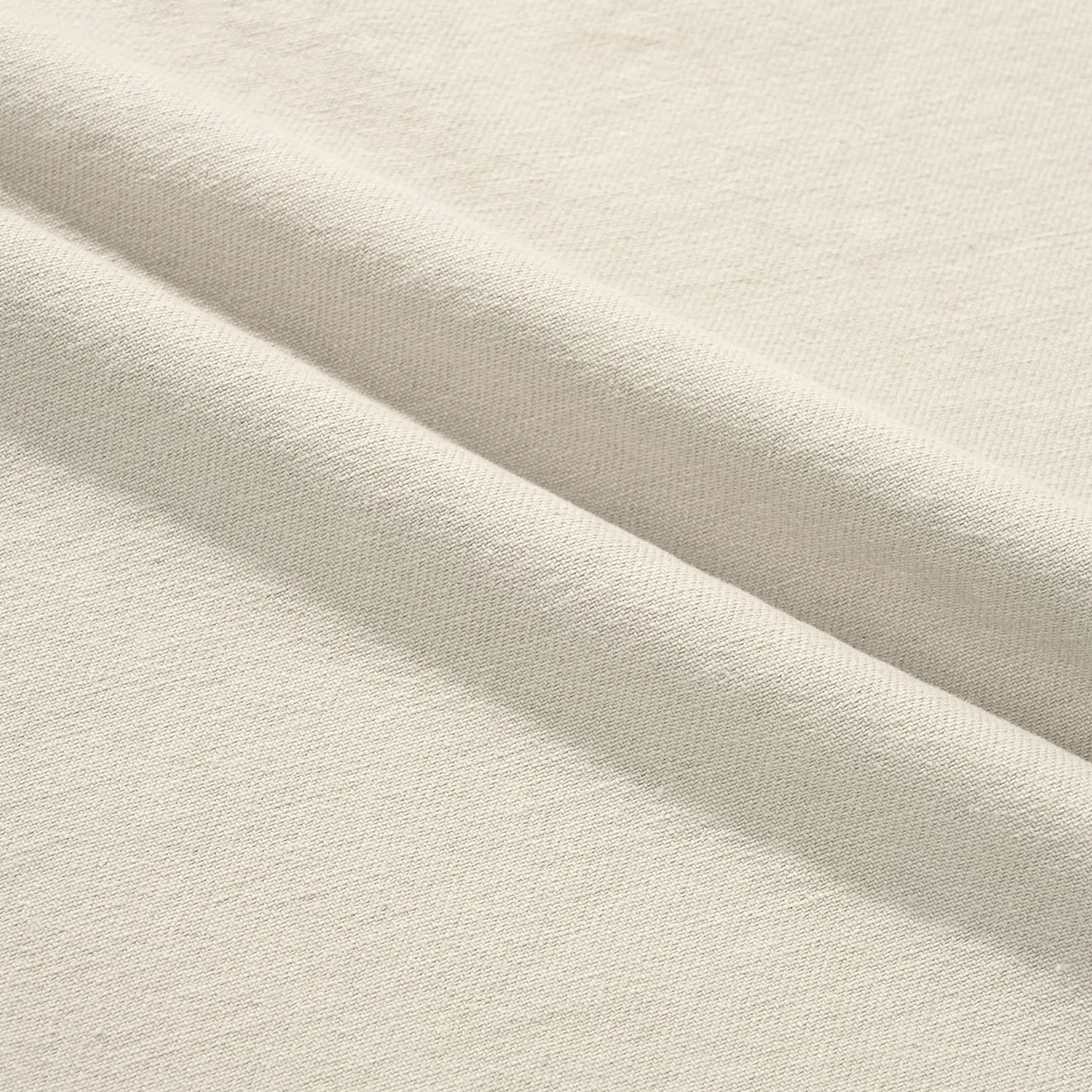 Kappy Heavy Cotton Fatigue Pants Cream