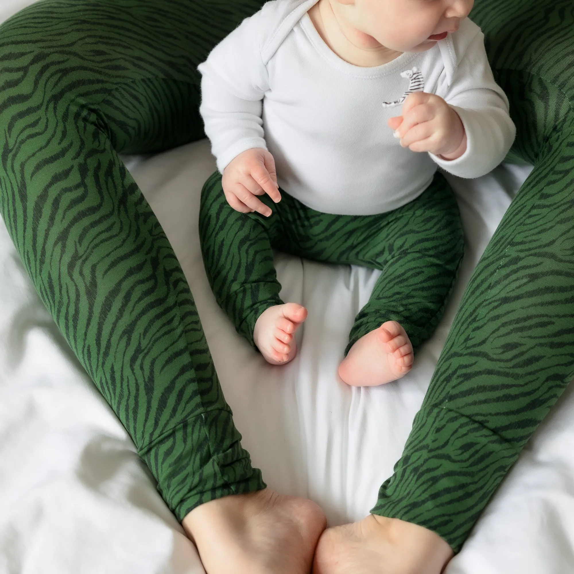Khaki Tiger Print Leggings