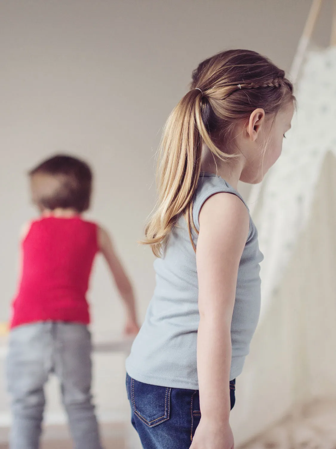 Kids Merino Vest Top