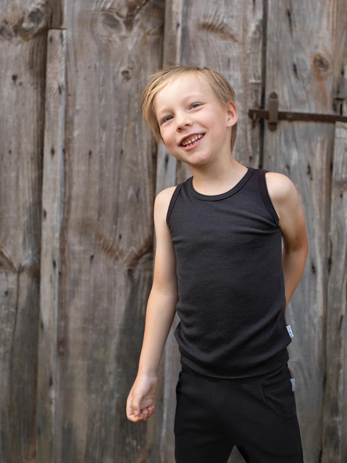 Kids Merino Vest Top