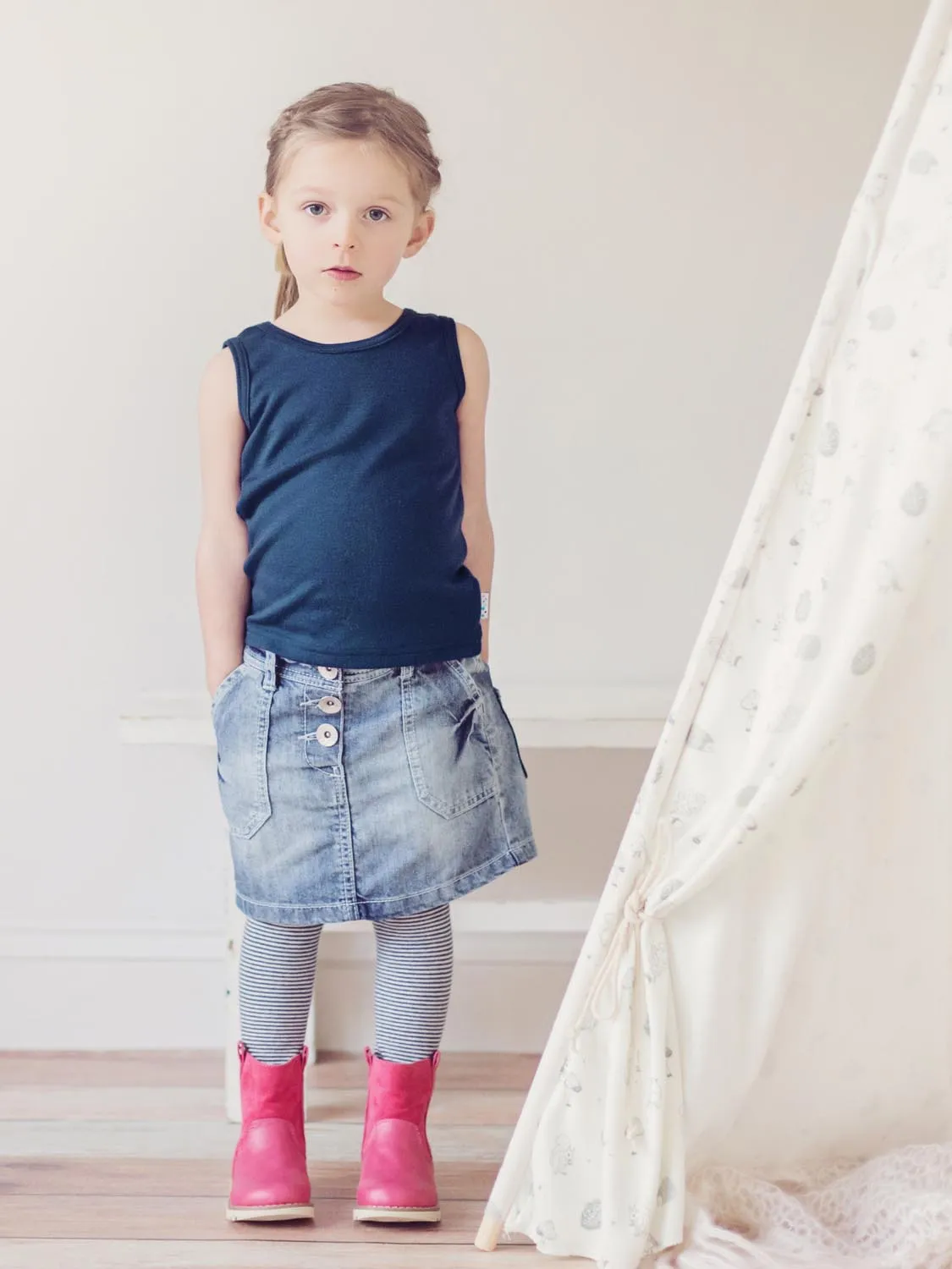 Kids Merino Vest Top