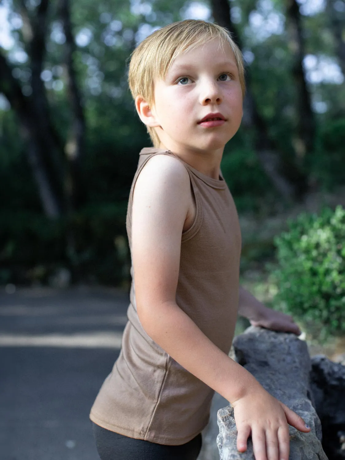 Kids Merino Vest Top