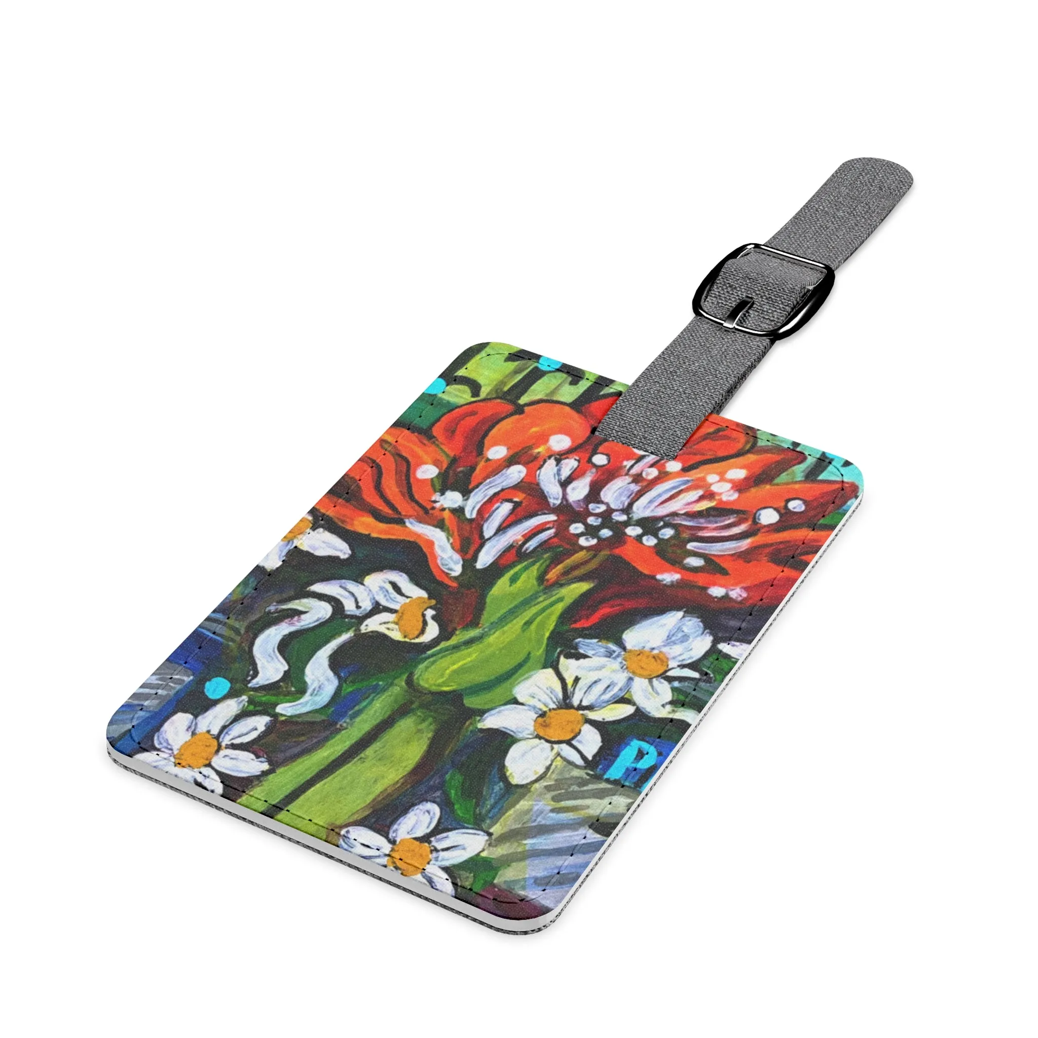 Luggage Tag: Winter Amaryllis