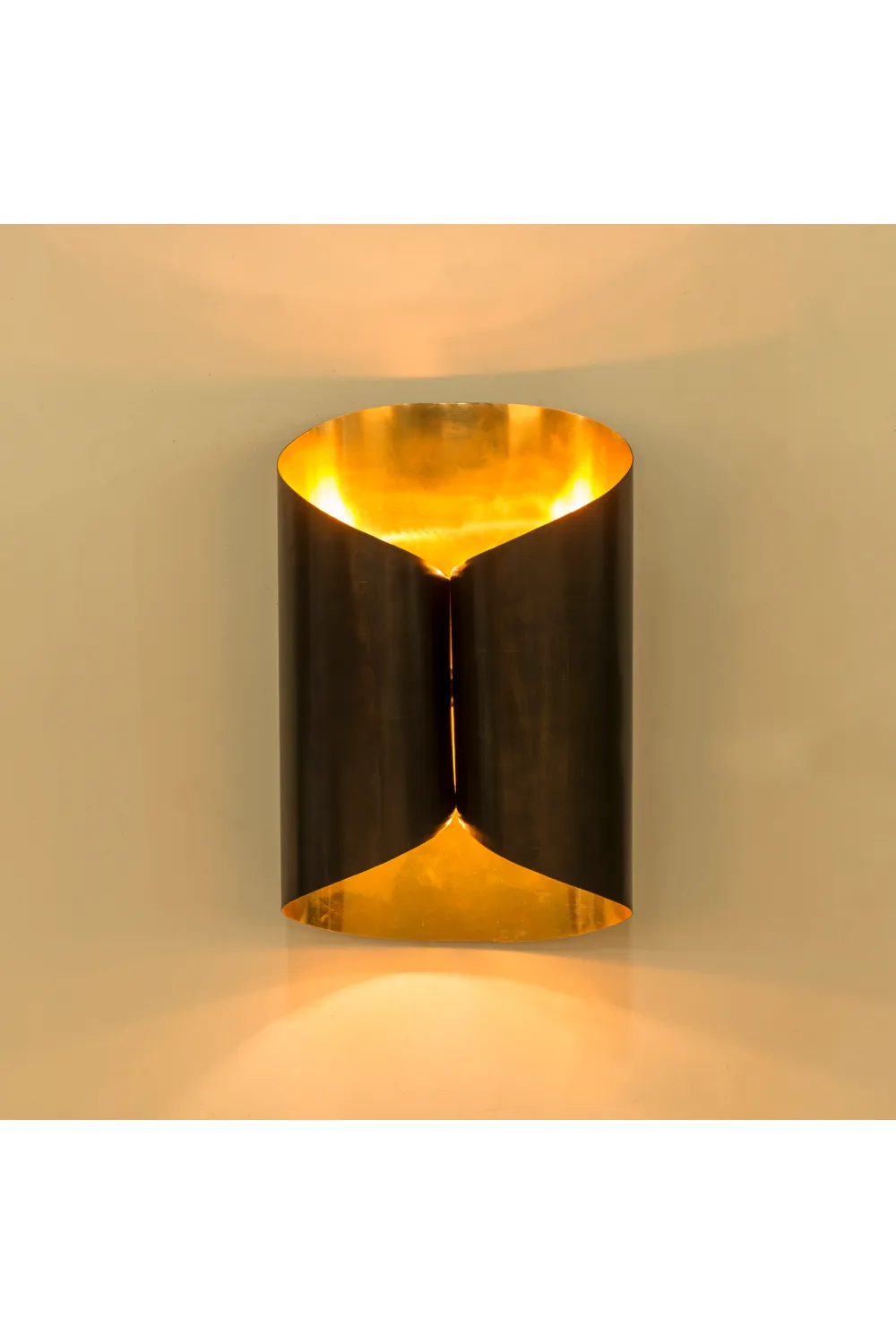 Matte Black Brass Sconce | Andrew Martin Rivoli