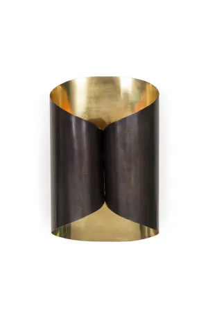 Matte Black Brass Sconce | Andrew Martin Rivoli
