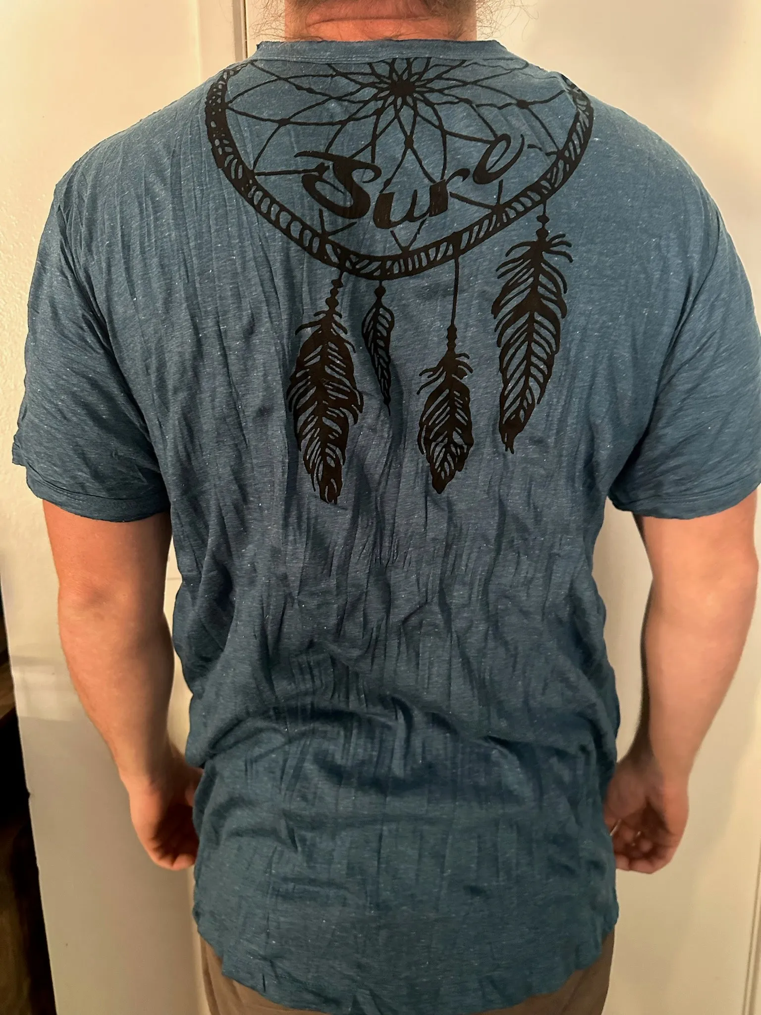 Men's Printed Wolf T-Shirt
