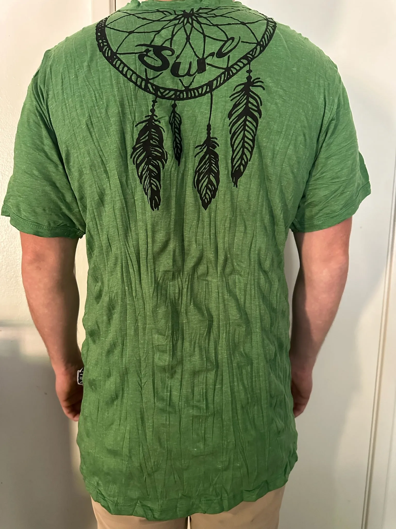 Men's Printed Wolf T-Shirt
