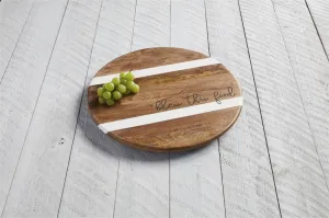 Mud Pie - Bless This Food Lazy Susan