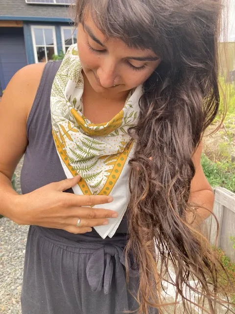 Mushrooms   Ferns Bandana