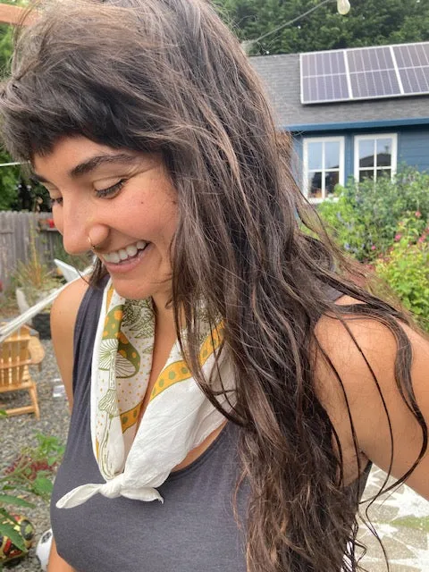 Mushrooms   Ferns Bandana