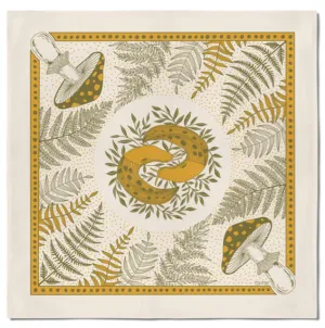 Mushrooms   Ferns Bandana