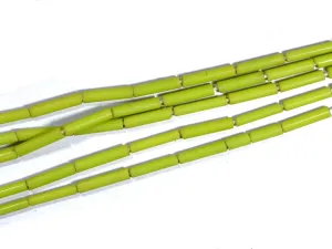 Neon Pipe Glass Beads