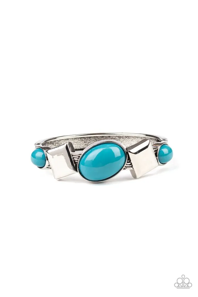 Paparazzi Bracelet ~ Abstract Appeal - Blue