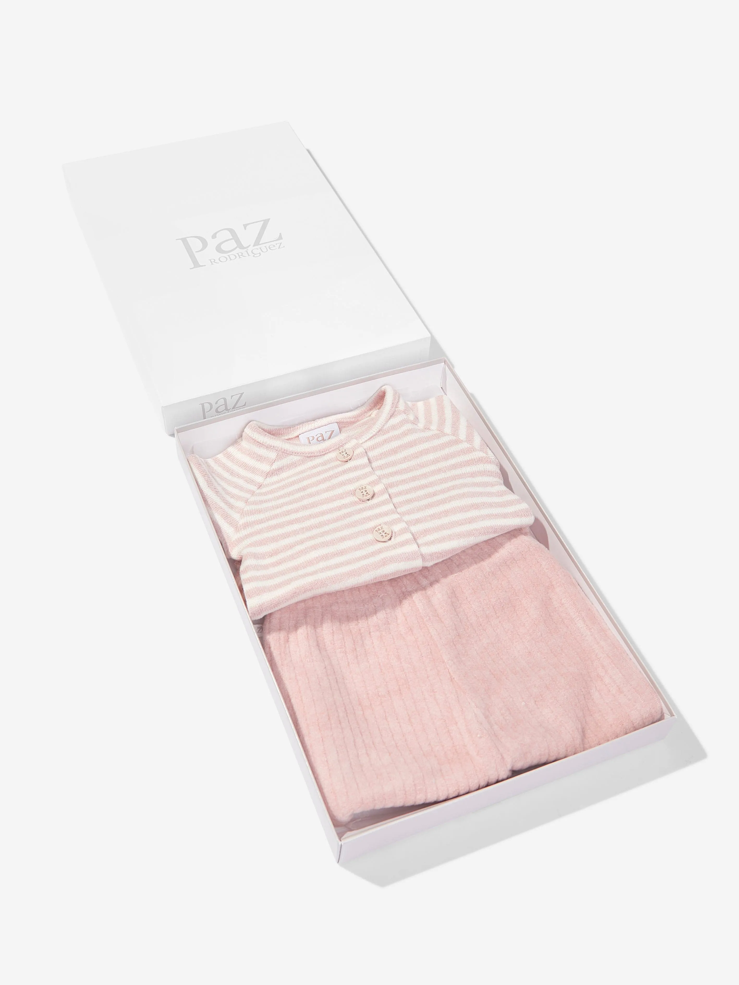 Paz Rodriguez Baby Girls 2 Piece Outfit Set in Pink