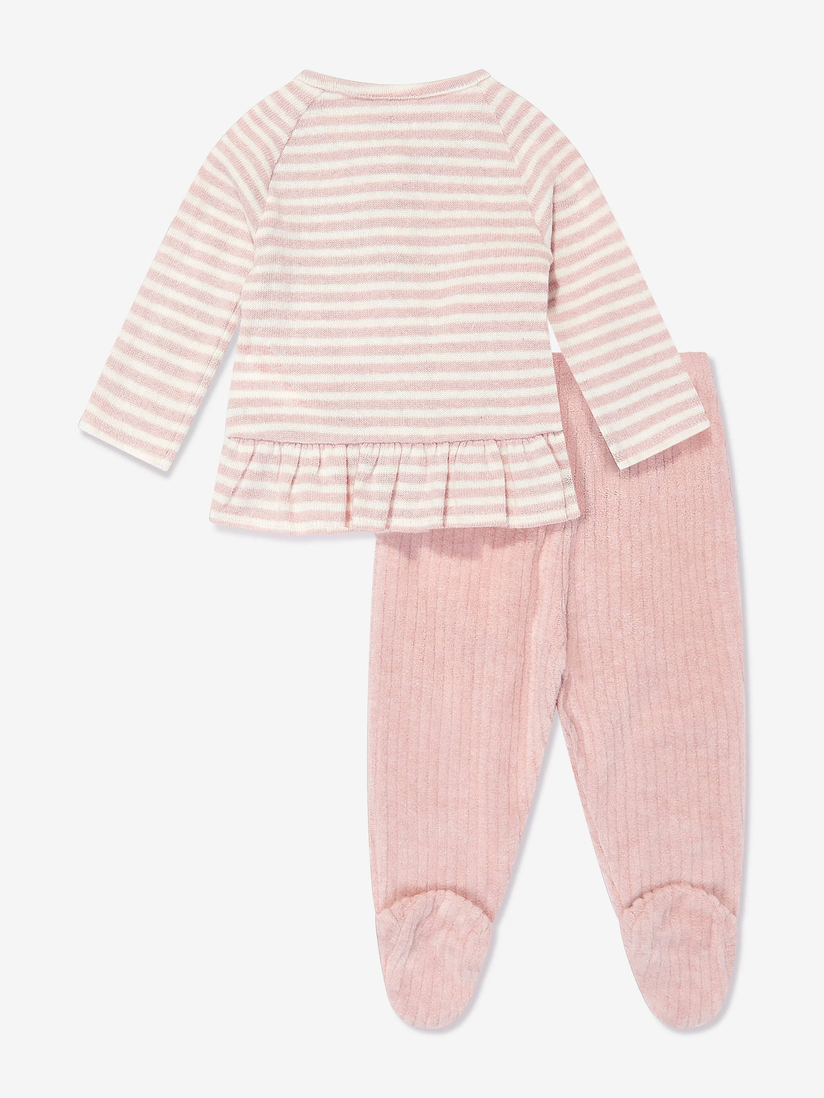 Paz Rodriguez Baby Girls 2 Piece Outfit Set in Pink