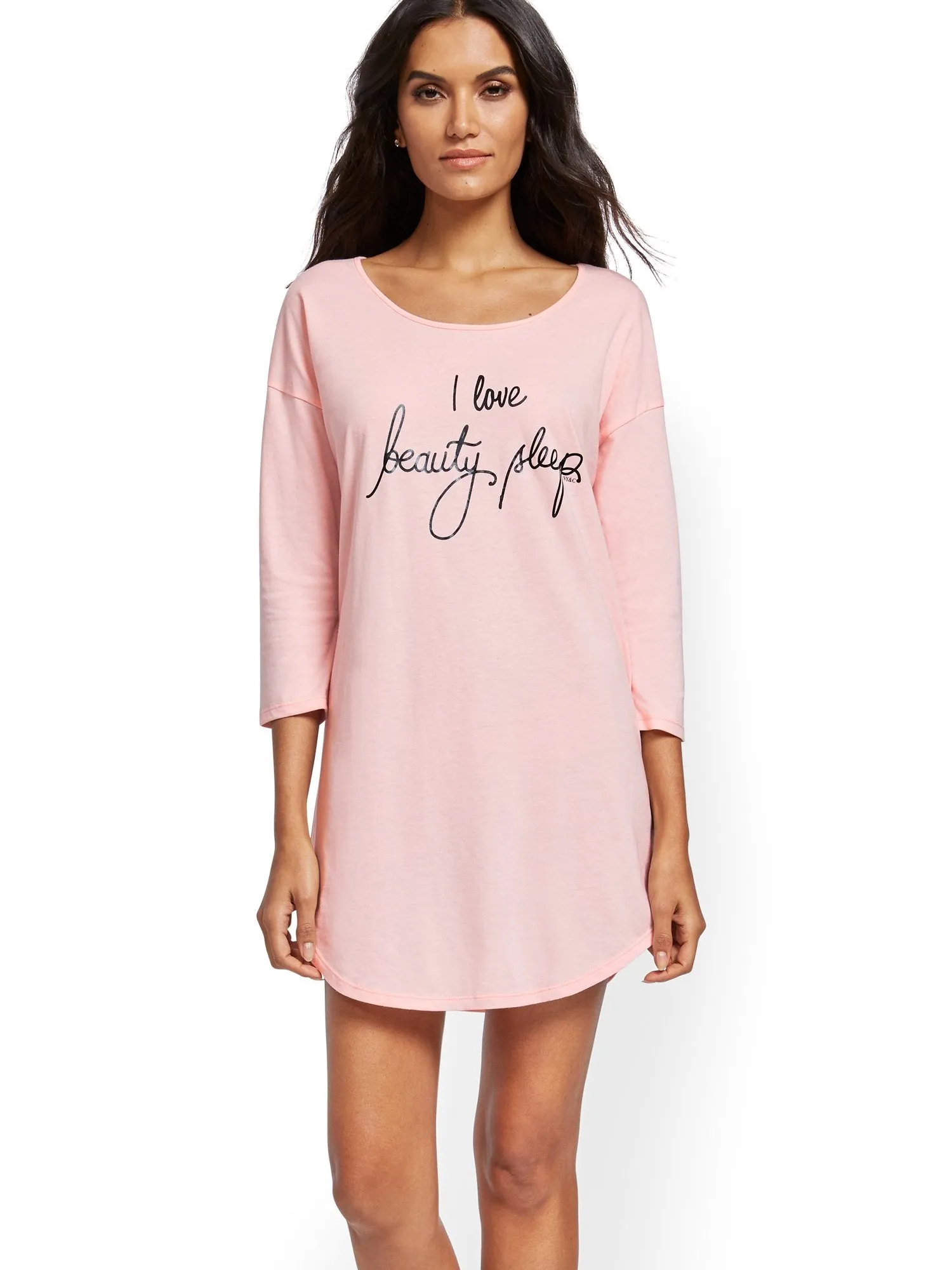 Pink 'Beauty Sleep' Sleep Dress